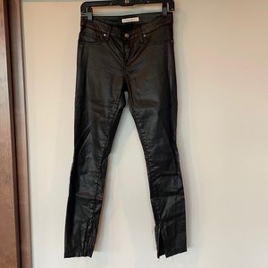 Joie coated skinny jeans